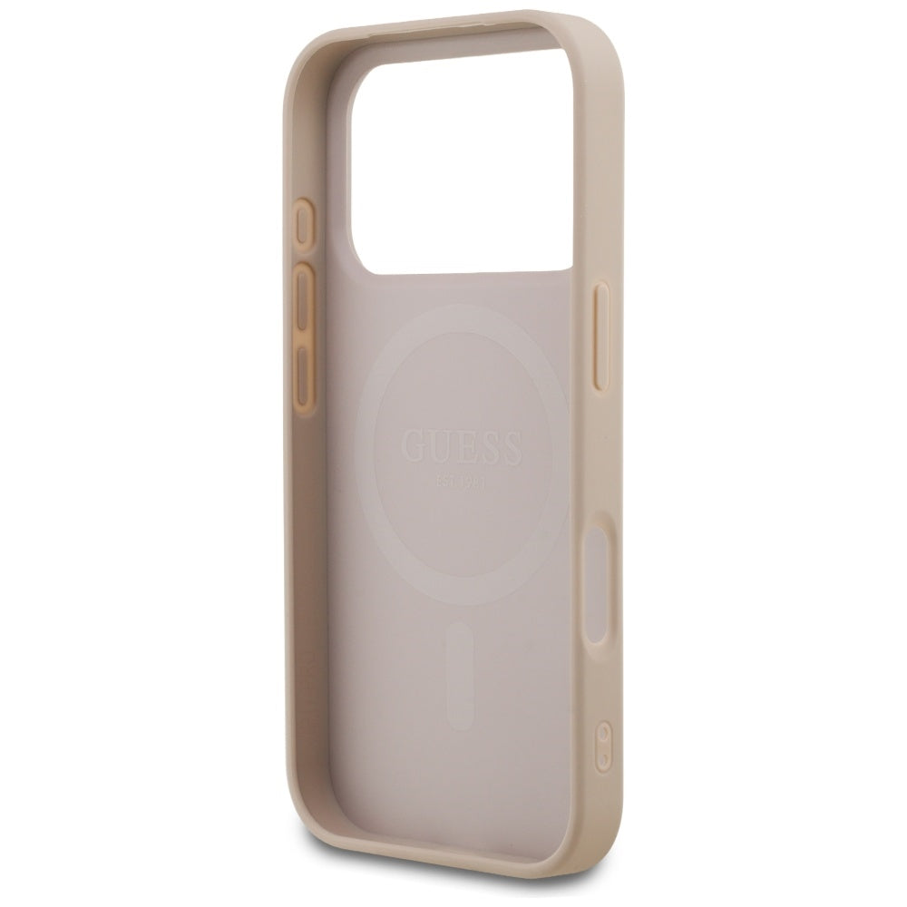 Guess - 4G Small and Classic Logo MagSafe (GUHMP17LP4SM4MP) - iPhone 17 Pro - Pink