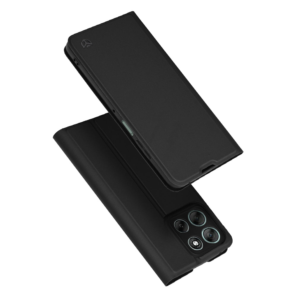 Techsuit - Magskin Book - Motorola Moto G56 - Black
