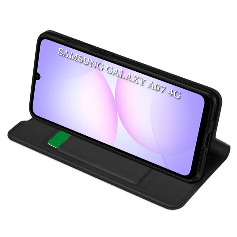 Techsuit - Magskin Book - Samsung Galaxy A07 4G - Black