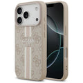 Guess Husa de protectie Guess Hardcase 4G Printed Stripes MagSafe (GUHMP17LP4RPSP) compatibil cu iPhone 17 Pro, Roz