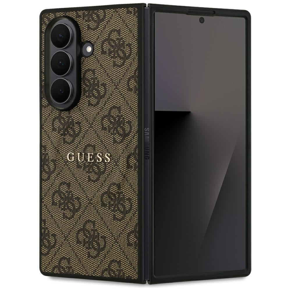 Husa pentru Samsung Galaxy Z Fold7 - Guess Hardcase 4G Classic MagSafe (GUHMZFD7P4MSEGCW) - Brown