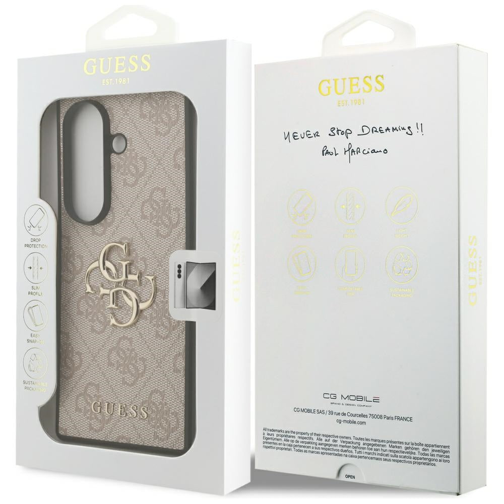 Guess - Hardcase 4G Big Logo (GUHCZFD74GMGPI) - Samsung Galaxy Z Fold7 - Pink