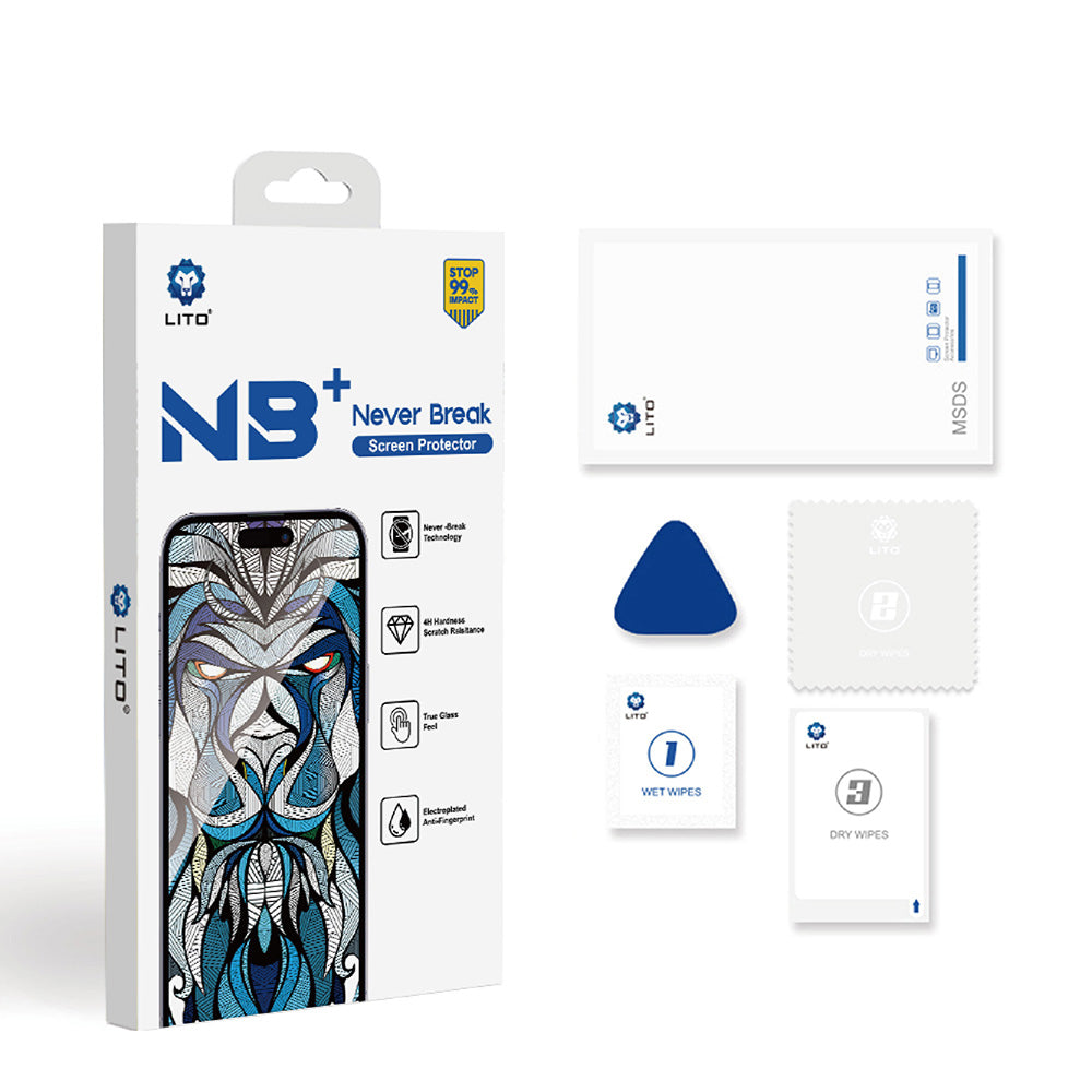 Lito - NB Screen Protector - iPhone 17 Air - Black