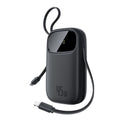 Baseus - Power Bank EnerFill FC31 Qpow 3 (E0028C00) - USB-C/Lightning Cables, 10000mAh, 45W, Digital Display - Cosmic Bl