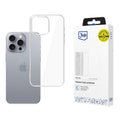 3mk - Clear Case - iPhone 16 Pro - Transparent