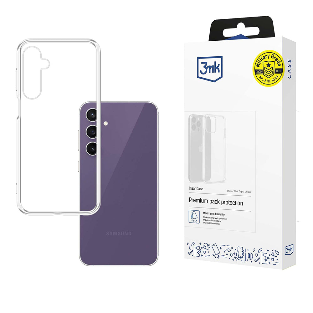 3mk - Clear Case - Samsung Galaxy S24 FE - Transparent