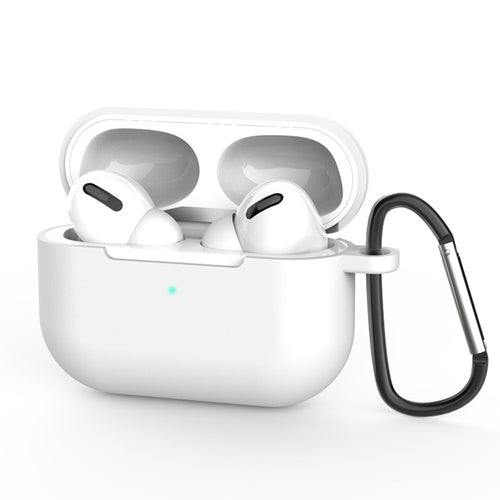TechSuit Casti Techsuit Silicone Case, for AirPods Pro 3, Smooth Ultrathin Material, Alb