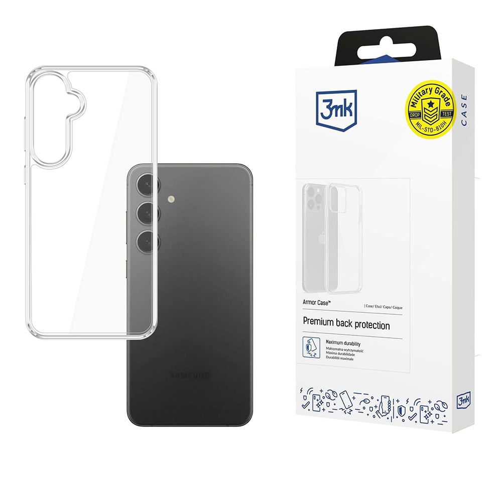 3mk - Armor Case - Samsung Galaxy S25 - Transparent