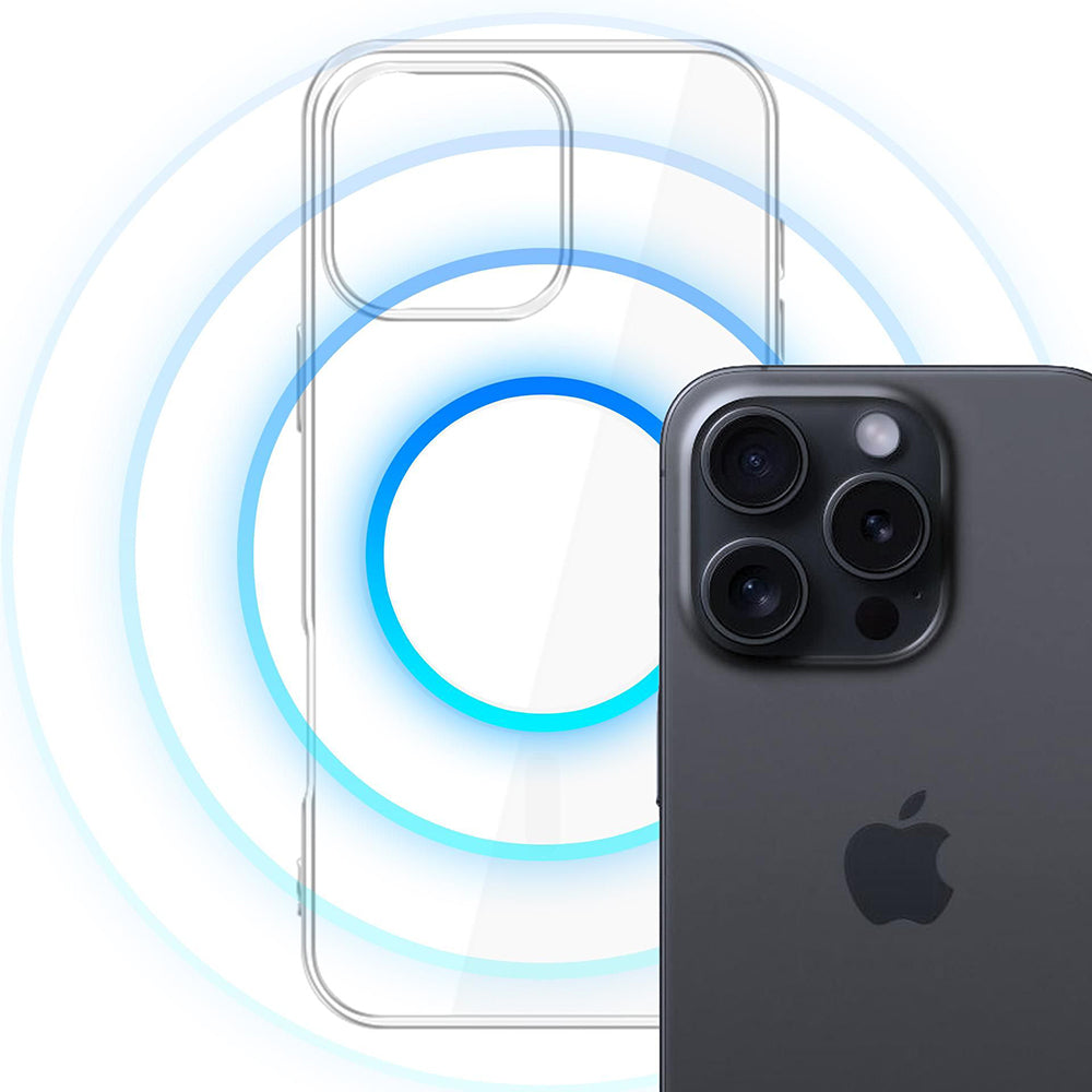 3mk - Clear MagCase - iPhone 16 Pro - Transparent