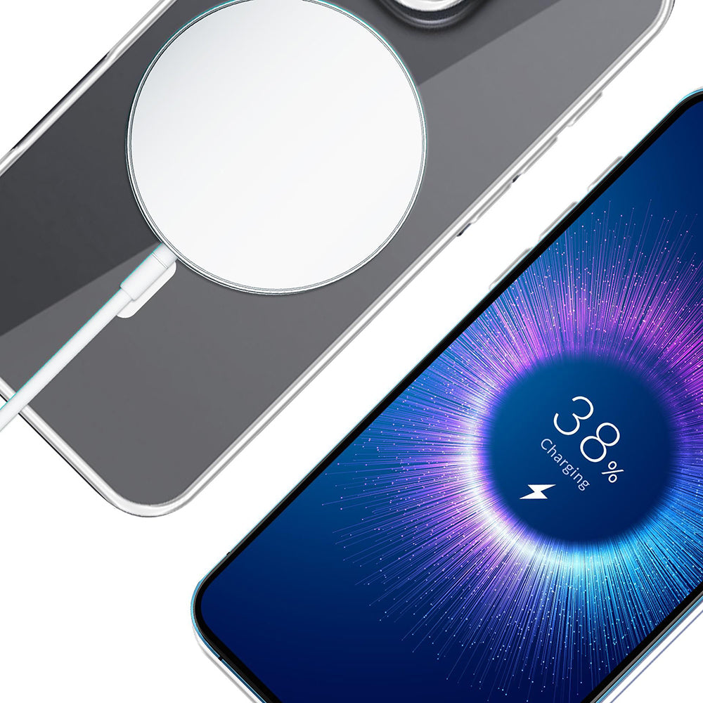 3mk - Clear MagCase - iPhone 16 Pro - Transparent