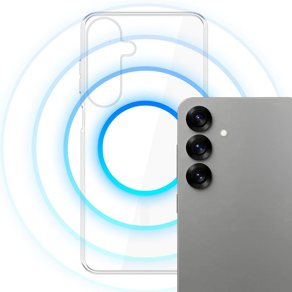 3mk - Clear MagCase - Samsung Galaxy S25 - Transparent