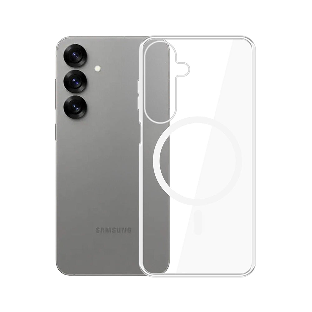 3mk - Clear MagCase - Samsung Galaxy S25 - Transparent