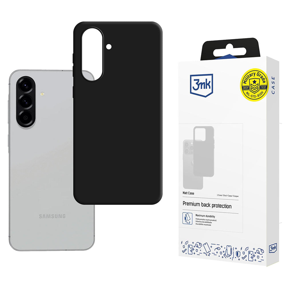 3mk Husa de protectie 3mk Matt compatibil cu Samsung Galaxy A36 / Galaxy A56 5G, Negru