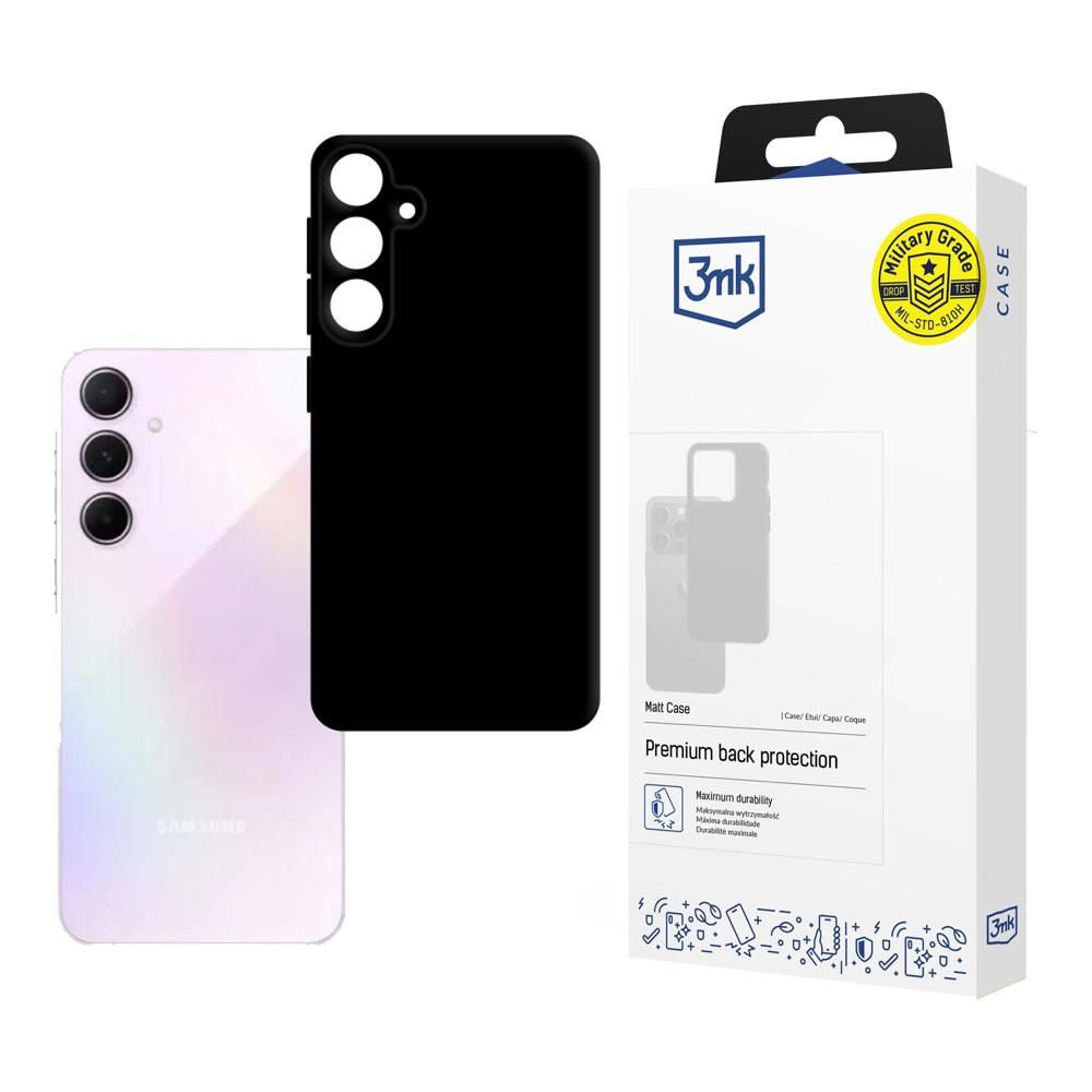 3mk - Matt Case - Samsung Galaxy A35 5G - Black
