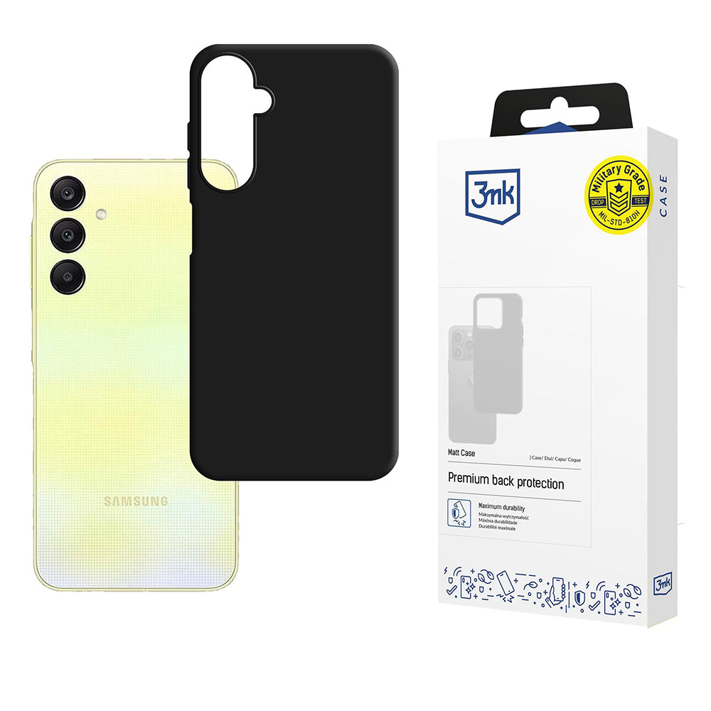 3mk - Matt Case - Samsung Galaxy A26 5G - Black