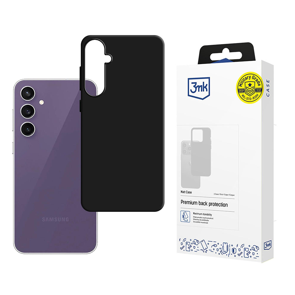 3mk - Matt Case - Samsung Galaxy S24 FE - Black