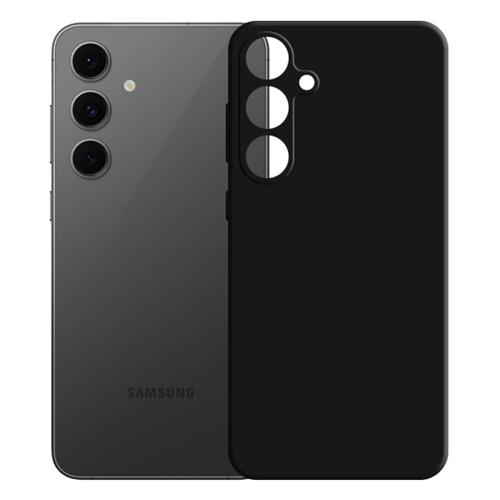 3mk - Silicone Case - Samsung Galaxy S24 FE - Black