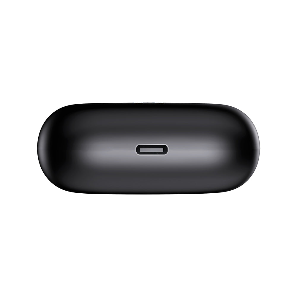 Techsuit - Premium Wireless Earbuds VelarX One (CW2) - Bluetooth V5.4, 300mAh, ANC, ENC, 4 Mic - Black