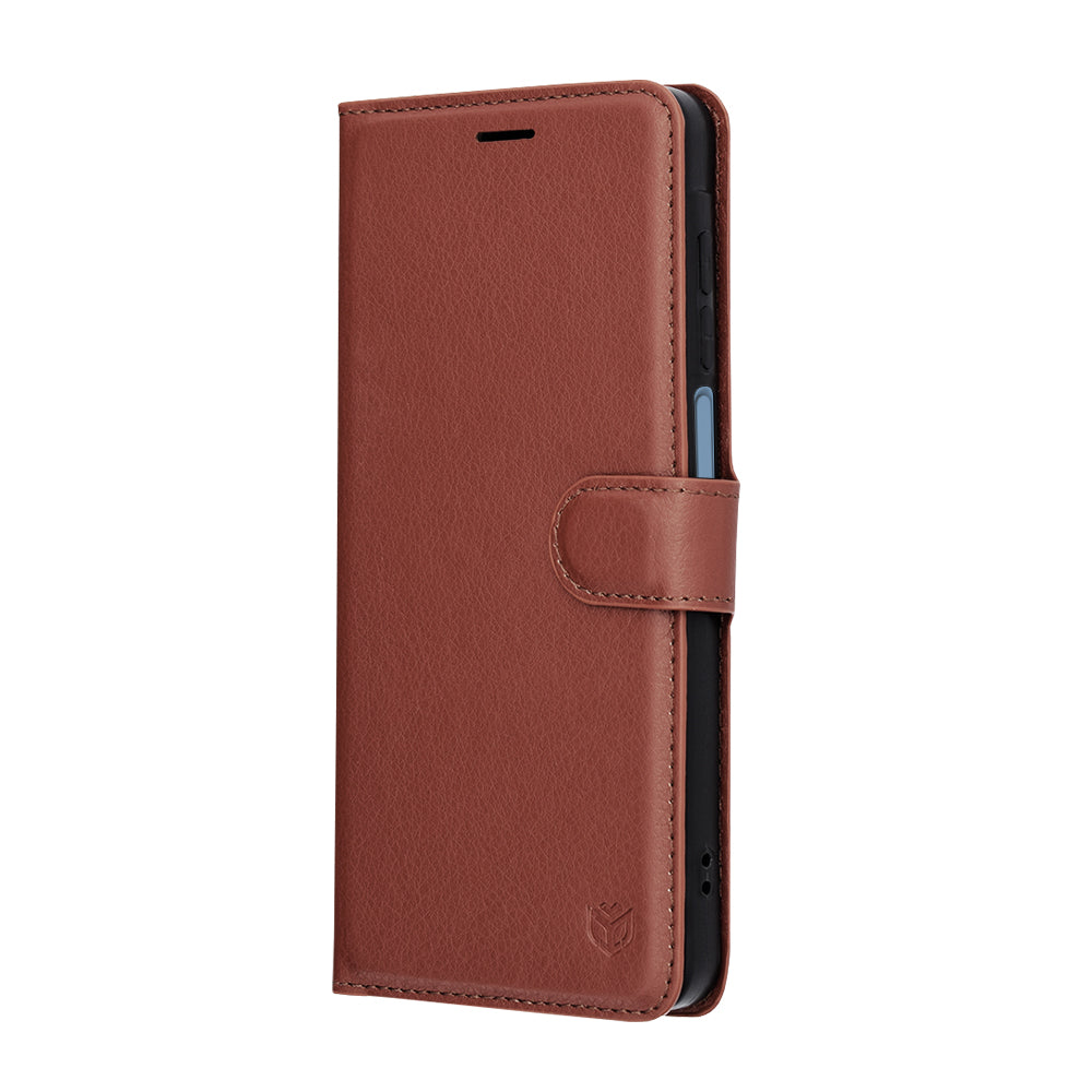Techsuit - Leather Folio - Samsung Galaxy A07 4G - Brown