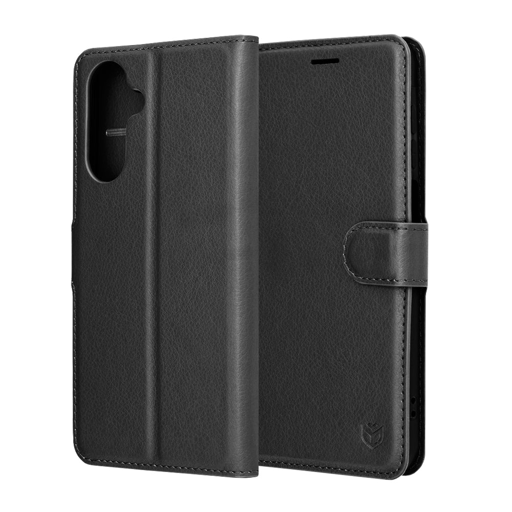 Techsuit - Leather Folio - Samsung Galaxy A17 5G / A17 4G / M17 / F17 - Black