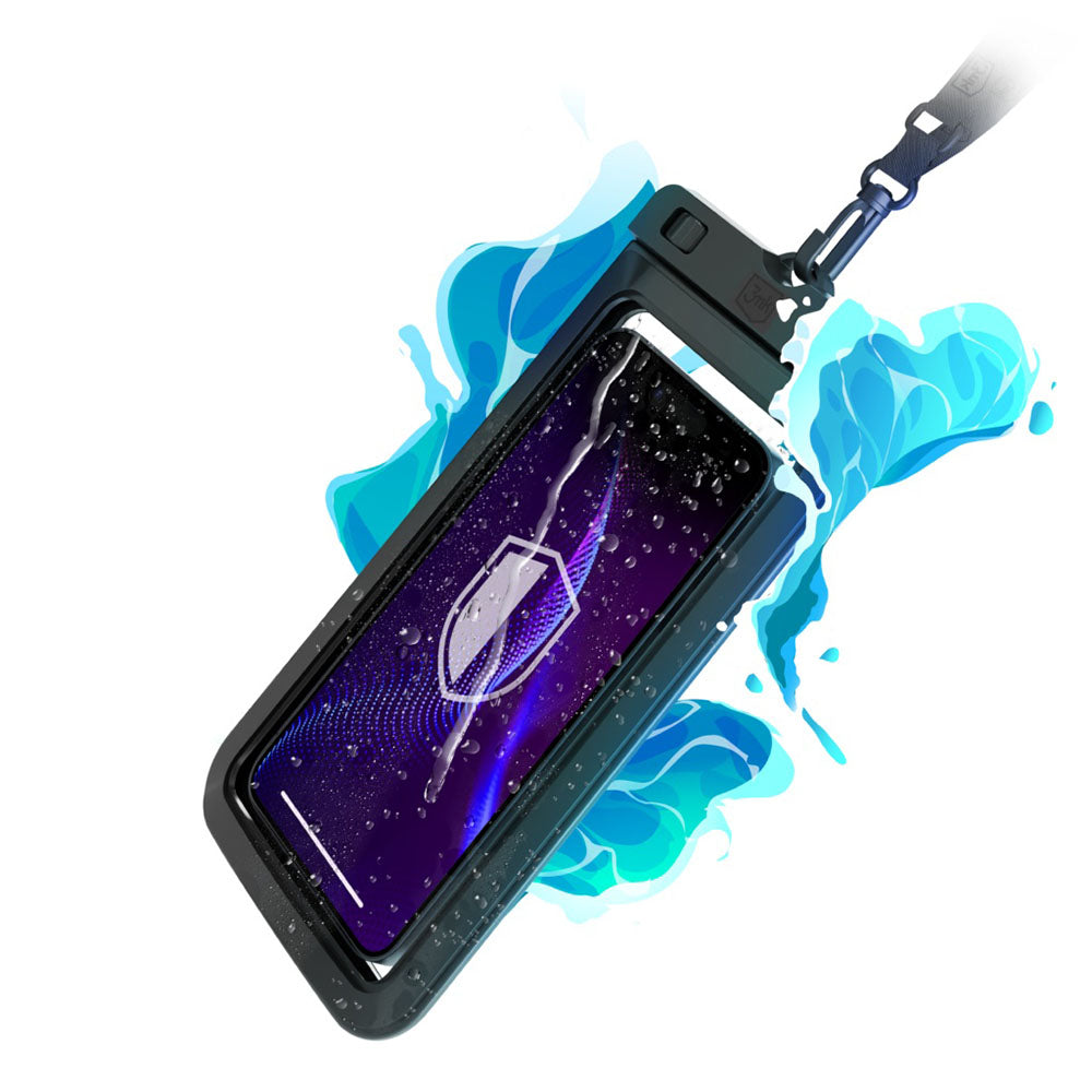 3mk - Waterproof Case Hydro - PVC + ABS, Universal, IPX8, Up to 7" - Black