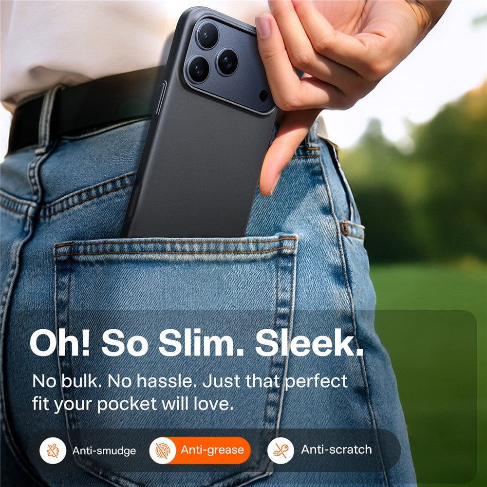 Torras - SlimFit MagSafe Series - iPhone 17 Pro Max - Black