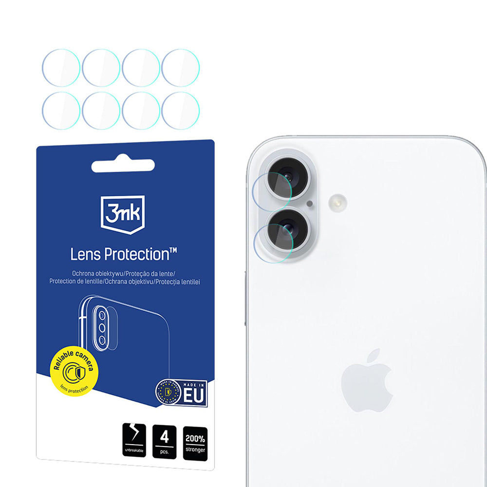 3mk - Lens Protection (4 pack) - iPhone 17 - Clear
