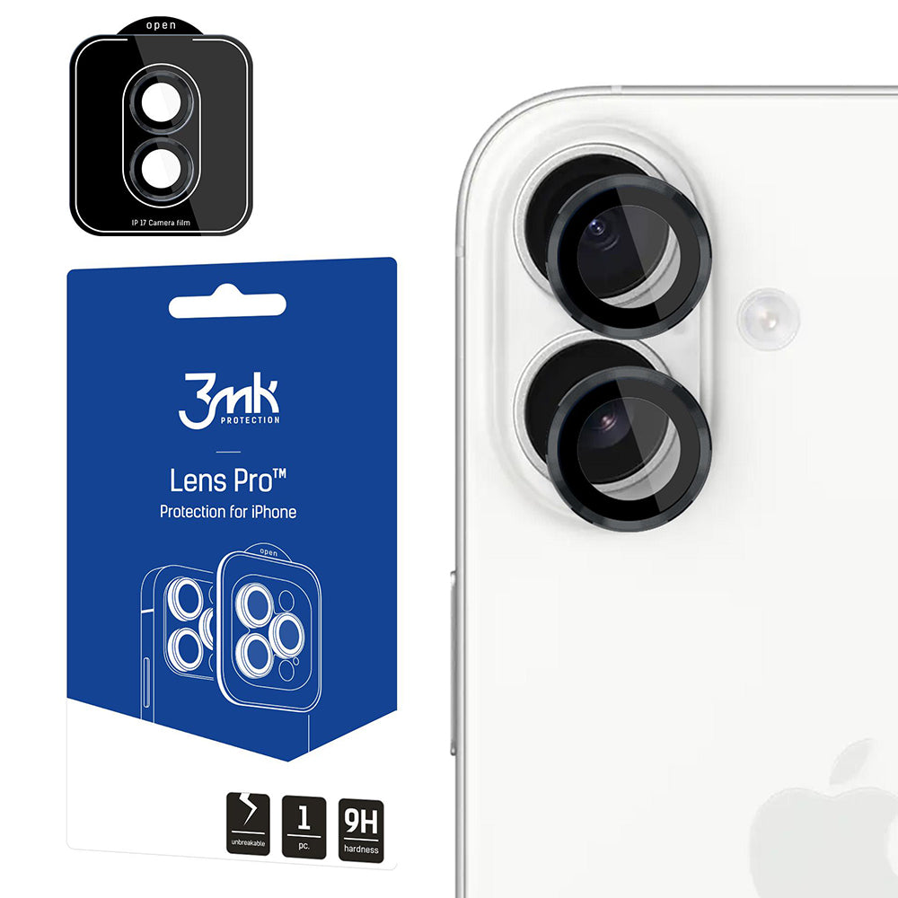 3mk - Lens Protection Pro - iPhone 17 - Black