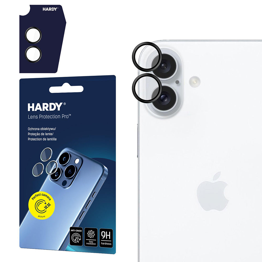 3mk - Hardy Lens Protection Pro - iPhone 17 - Black