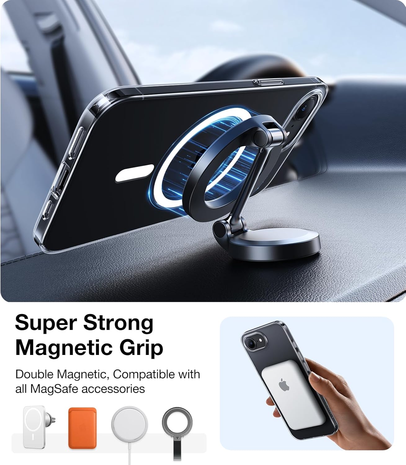 Torras - SlimFit MagSafe Series - iPhone 17 - Clear