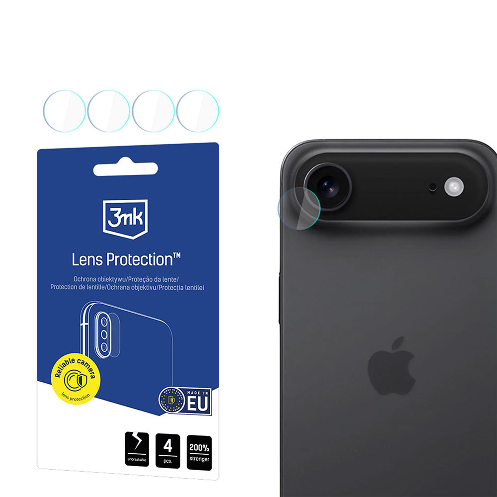 3mk - Lens Protection (4 pack) - iPhone 17 Air - Clear