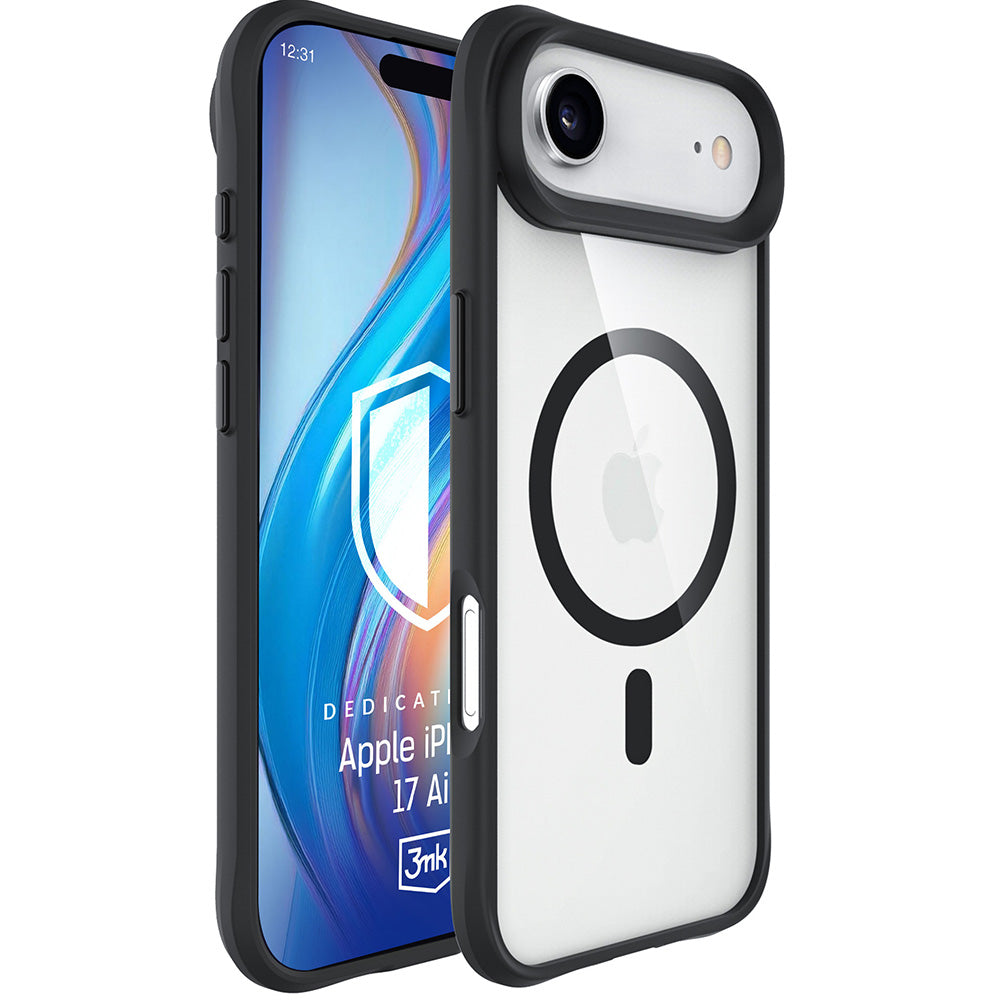 3mk - Satin Armor MagCase - iPhone 17 Air - Black