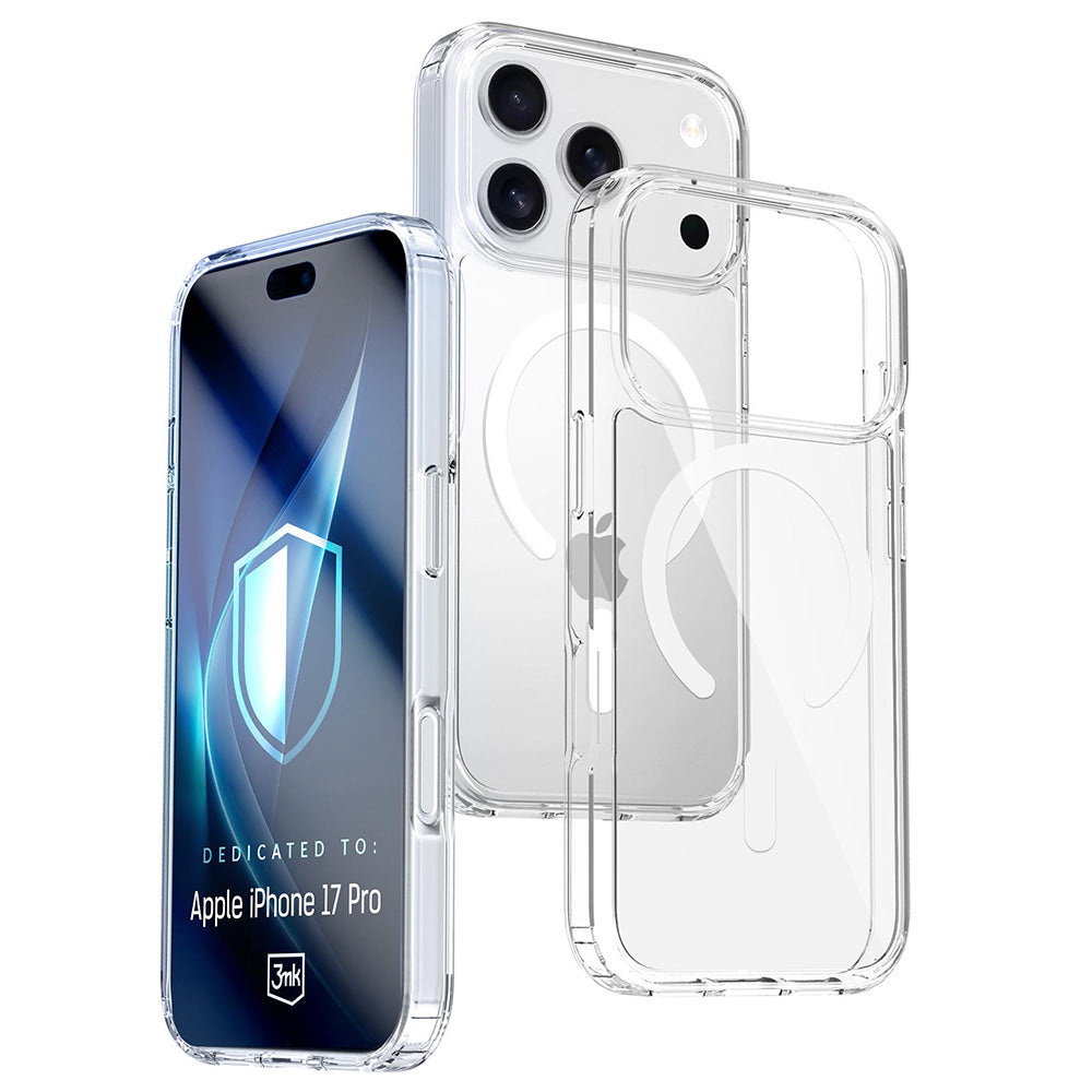 3mk - Armor MagCase - iPhone 17 Pro - Transparent