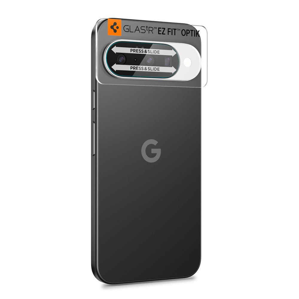Spigen Folie de protectie Spigen (set de 2) Optik.tR Camera Glass (AGL09661) compatibil cu Google Pixel 10, Crystal Clea