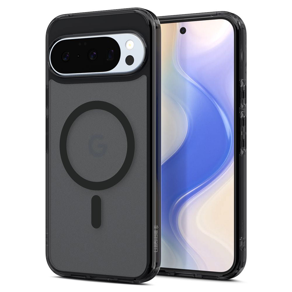 Spigen Husa de protectie Spigen Ultra Hybrid MagSafe (ACS09703) compatibil cu Google Pixel 10 / 10 Pro, Frost Black – im