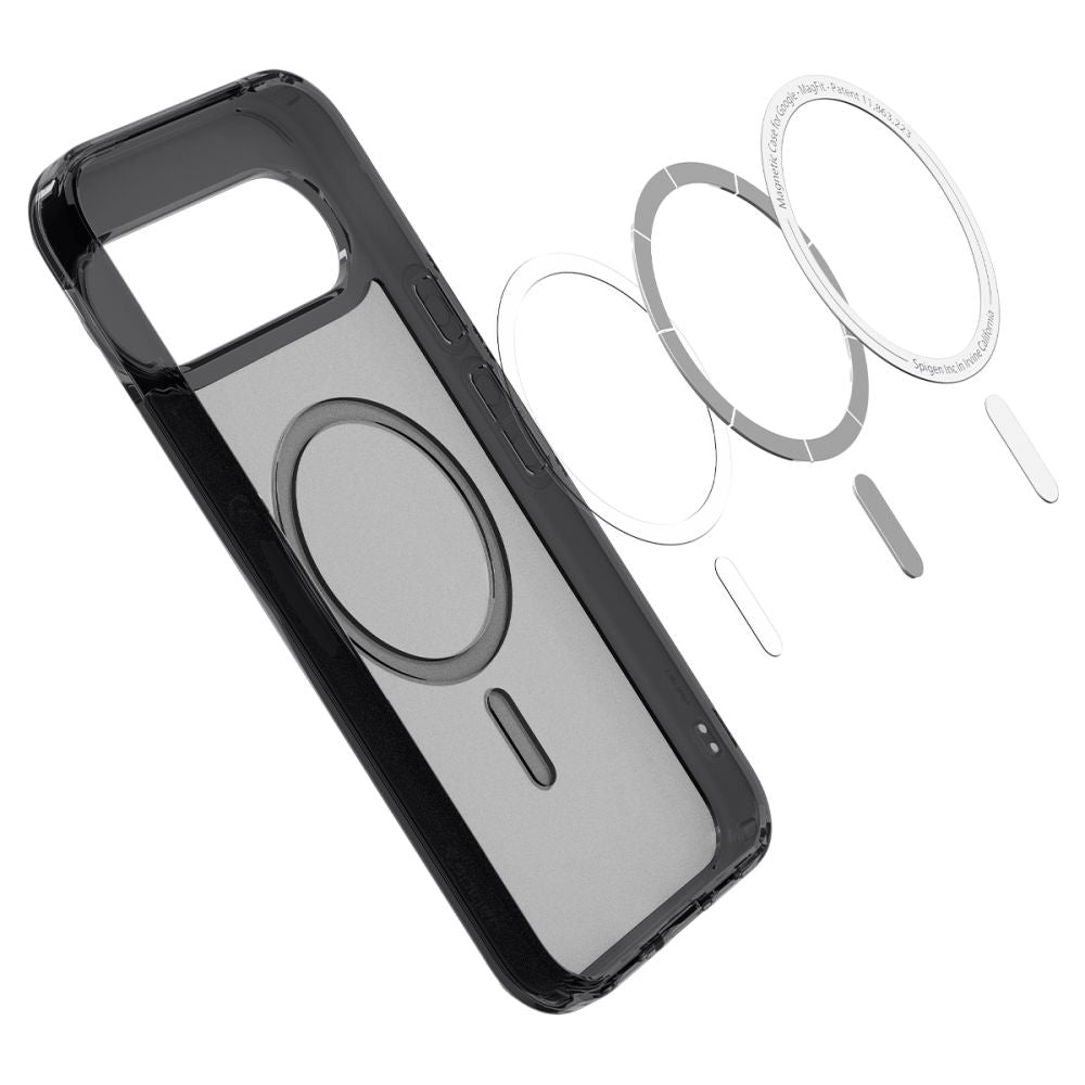 Spigen Husa de protectie Spigen Ultra Hybrid MagSafe (ACS09703) compatibil cu Google Pixel 10 / 10 Pro, Frost Black – im
