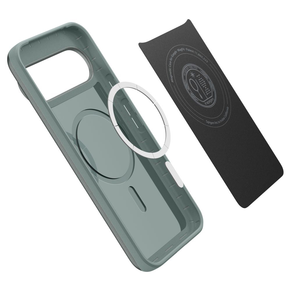 Spigen Husa de protectie Spigen Thin Fit MagSafe (ACS09701) compatibil cu Google Pixel 10 / 10 Pro, Sage Green – imagine