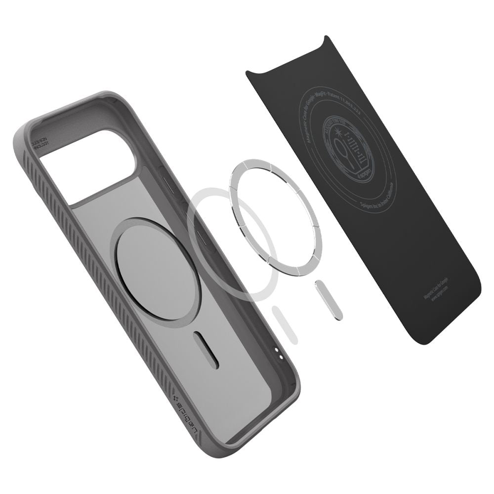 Husa de protectie Spigen Liquid Air compatibil cu Google Pixel 10 / 10 Pro, Gri