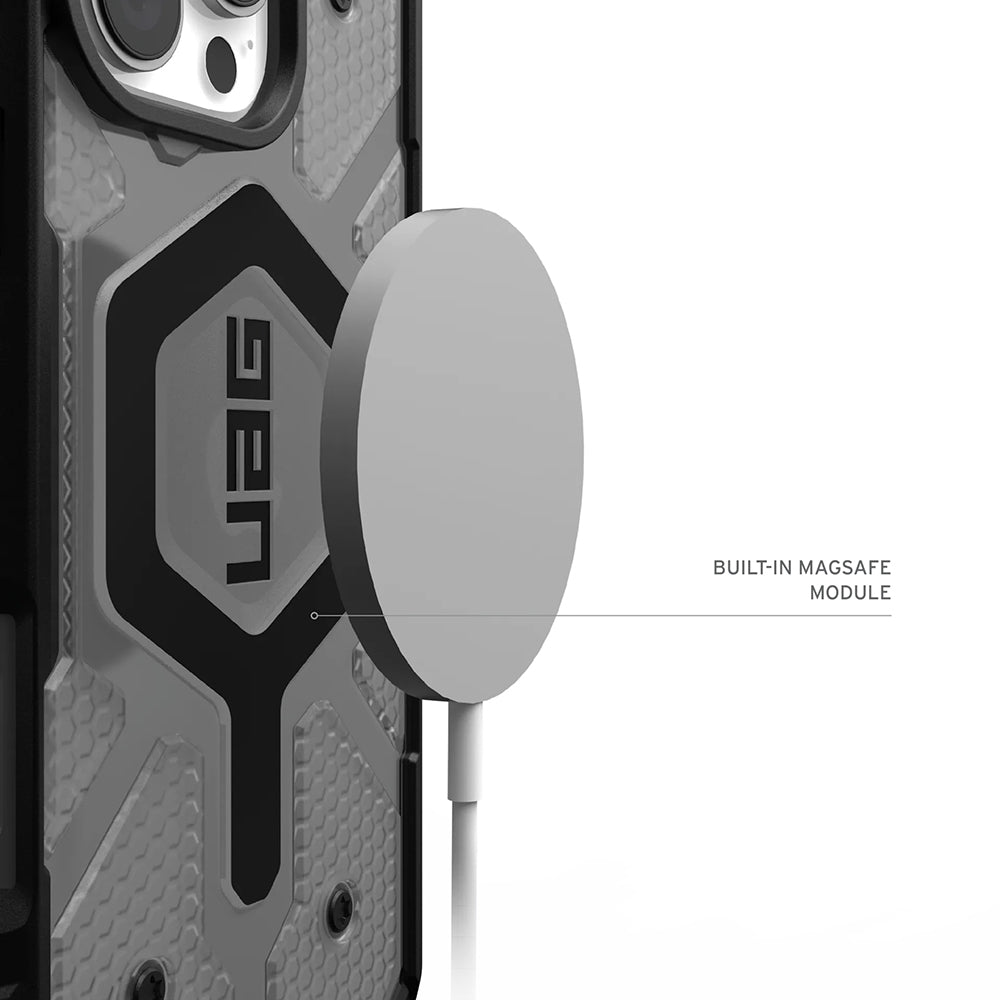UAG - Pathfinder Clear MagSafe - iPhone 17 Pro - Ash / Black