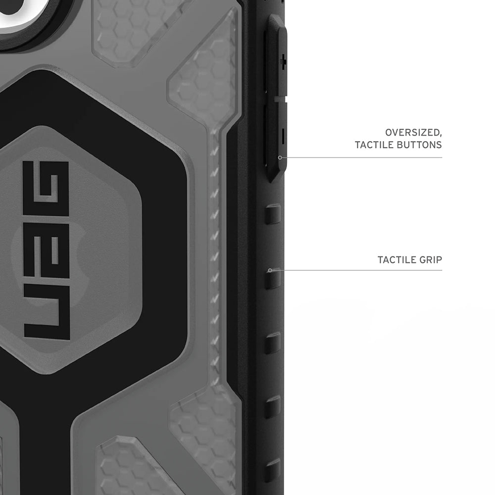 UAG - Pathfinder Clear MagSafe - iPhone 17 Pro - Ash / Black