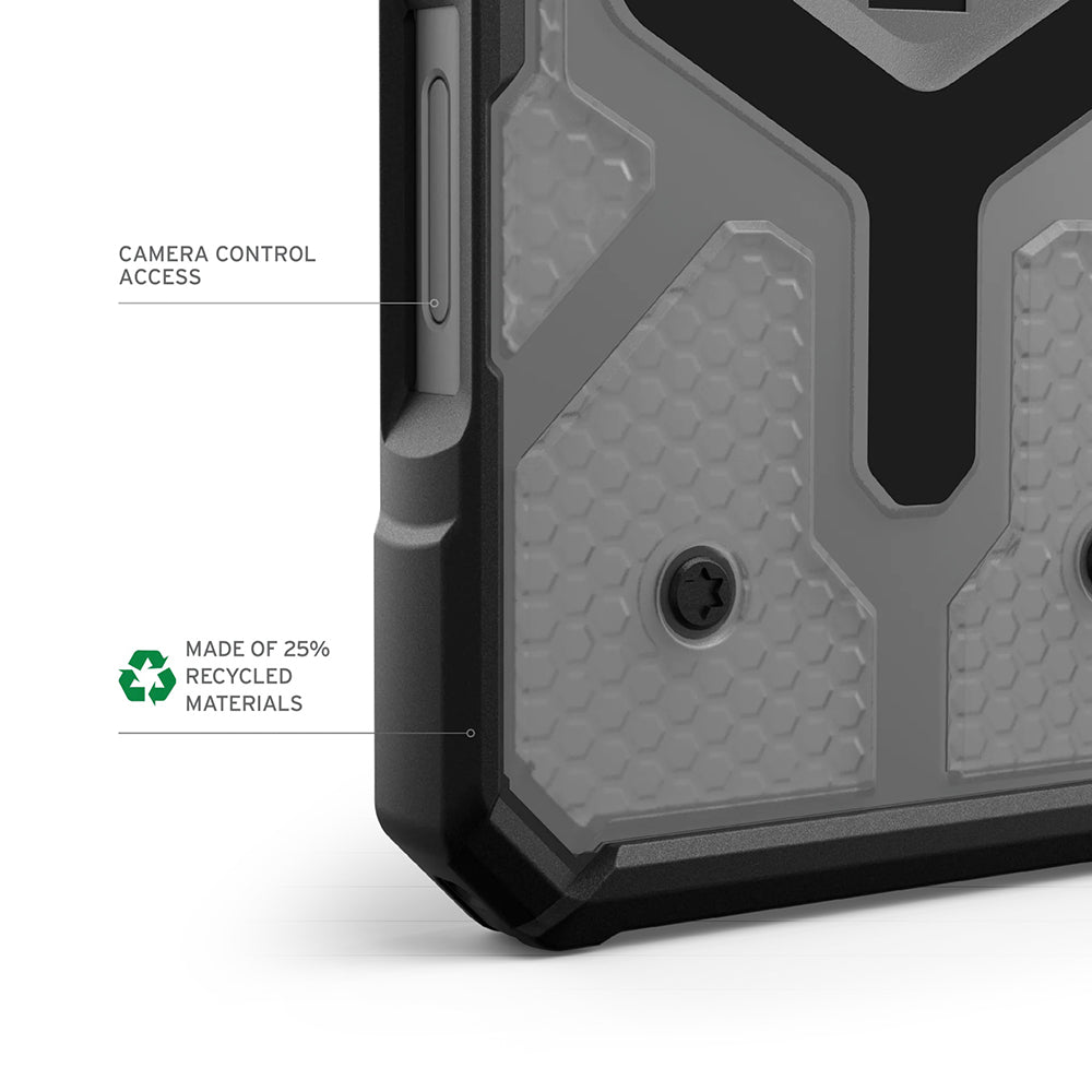 UAG - Pathfinder Clear MagSafe - iPhone 17 Pro - Ash / Black