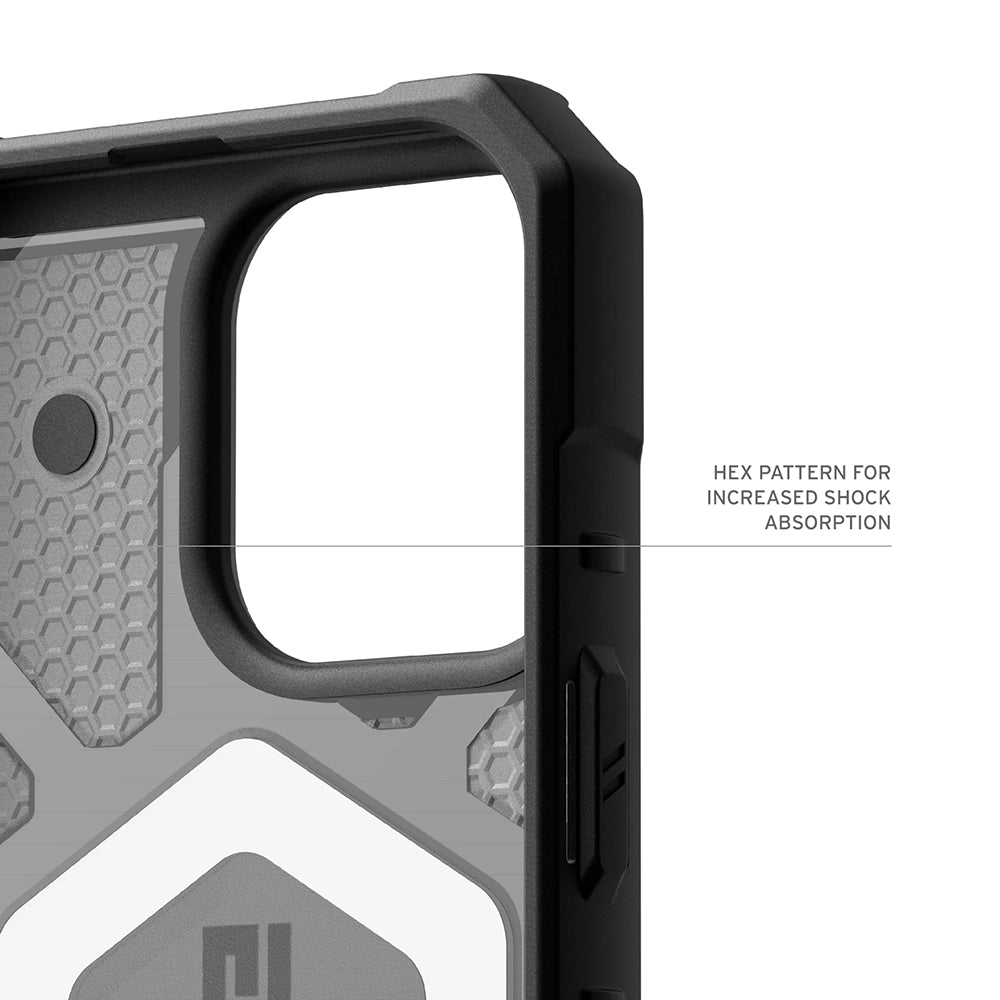 UAG - Pathfinder Clear MagSafe - iPhone 17 Pro - Ash / Black