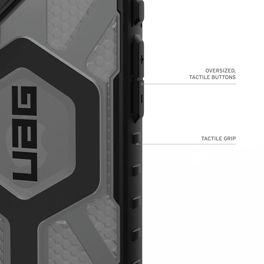 UAG - Pathfinder Clear MagSafe - iPhone 17 - Ash / Black