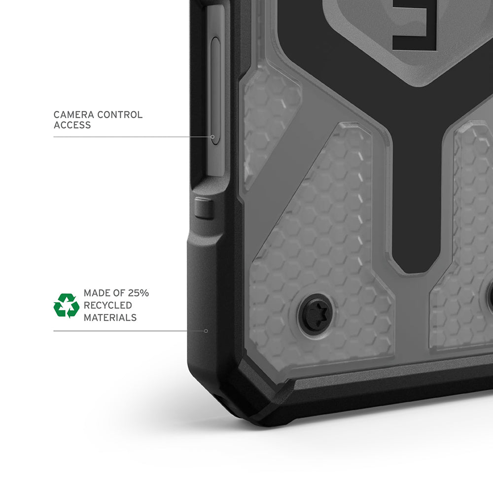 UAG - Pathfinder Clear MagSafe - iPhone 17 - Ash / Black