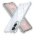Techsuit - Shockproof Clear Silicone - Samsung Galaxy S25 Edge - Clear