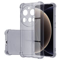 Techsuit - Shockproof Clear Silicone - Xiaomi 15 Ultra - Smoke Black