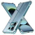 Techsuit - Shockproof Clear Silicone - Xiaomi Redmi Note 14S - Clear