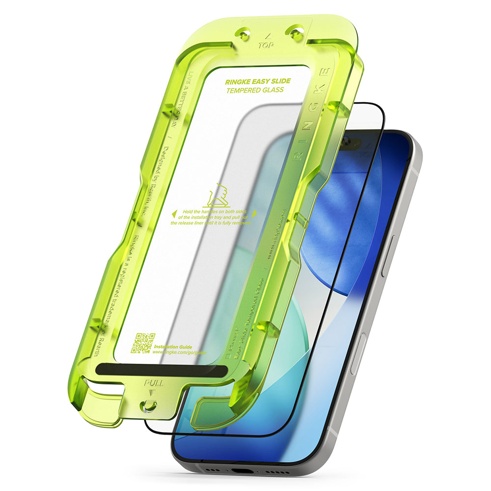 Ringke - Easy Slide Tempered Glass (2 pack) - iPhone 17 Air - Clear