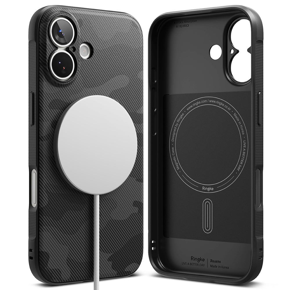 Ringke - Onyx MagSafe - iPhone 17 - Camo Black