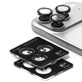Ringke Folie de protectie Ringke Camera Lens Frame Glass compatibil cu iPhone 17 Pro / iPhone 17 Pro Max, Negru